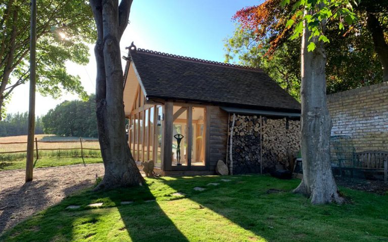 Oak frame garden rooms