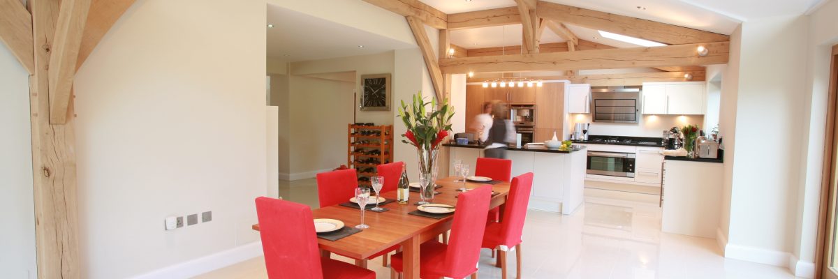 Dining and kitchen